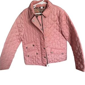Burberry Blush Quilted Puffer Jacket